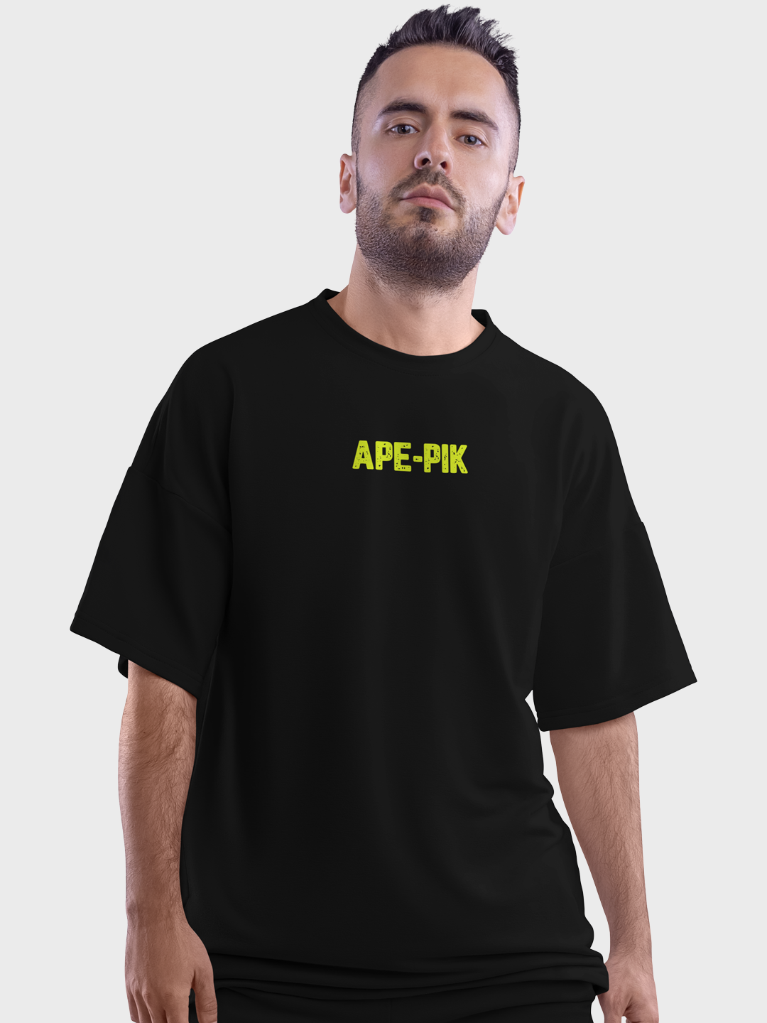 APE-PIK  MEN&#39;S DESIGN T-SHIRT