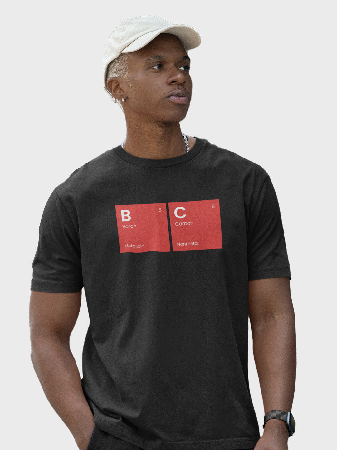 CHEMISTRY DESIGN BC MEN&#39;S DESIGN T-SHIRT