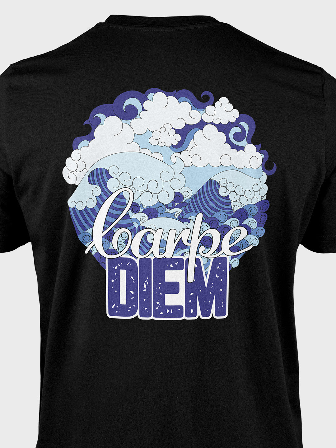 Carpe Diem Men's Mandala Design T-Shirt