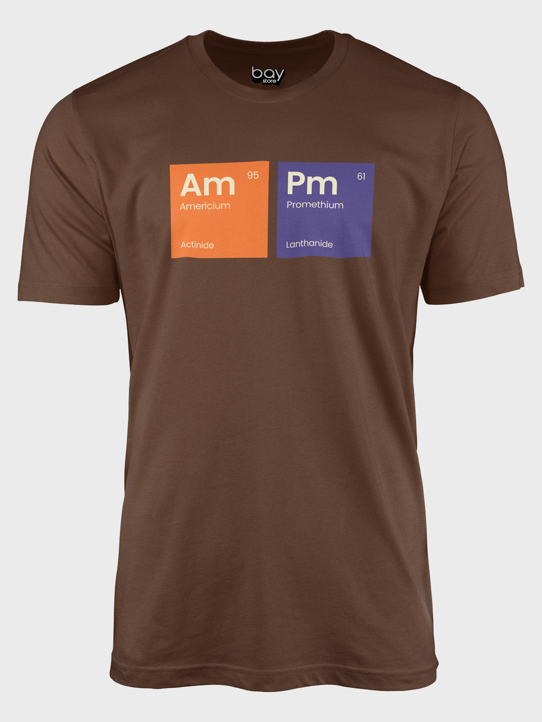 CHEMISTRY DESIGN AM-PM MEN'S DESIGN T-SHIRT