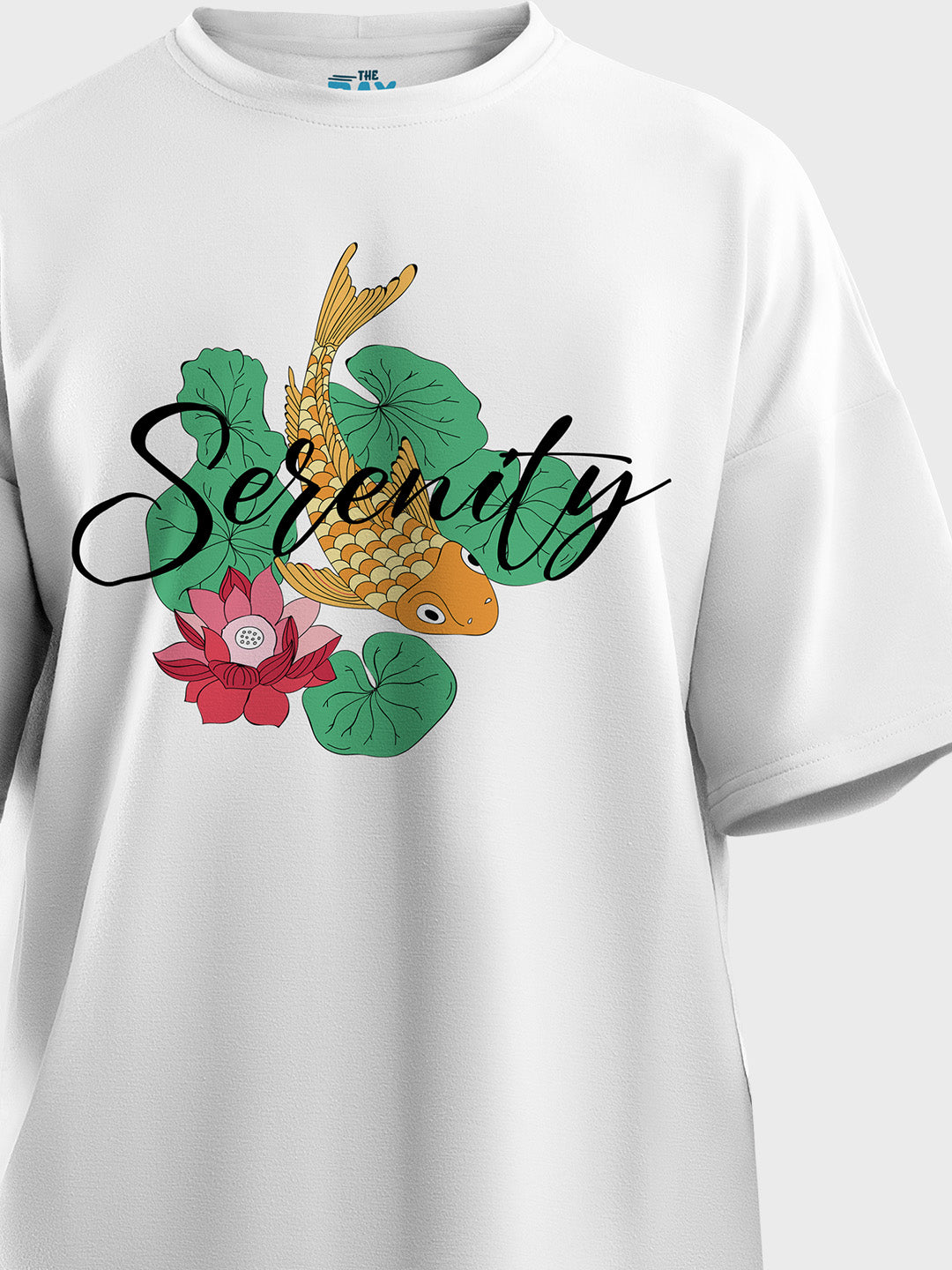 Serenity Men's Mandala Design Oversized T-Shirt