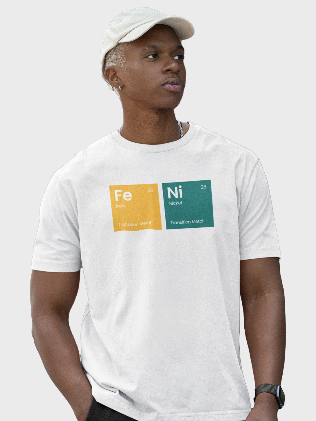 CHEMISTRY DESIGN FENI MEN&#39;S DESIGN T-SHIRT