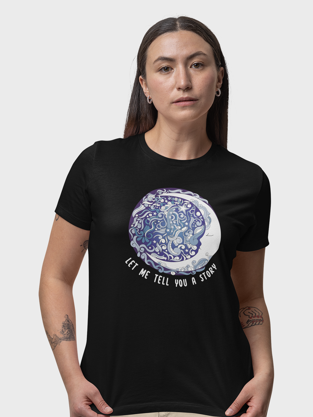 Let me tell you a story Women's Mandala T-Shirt