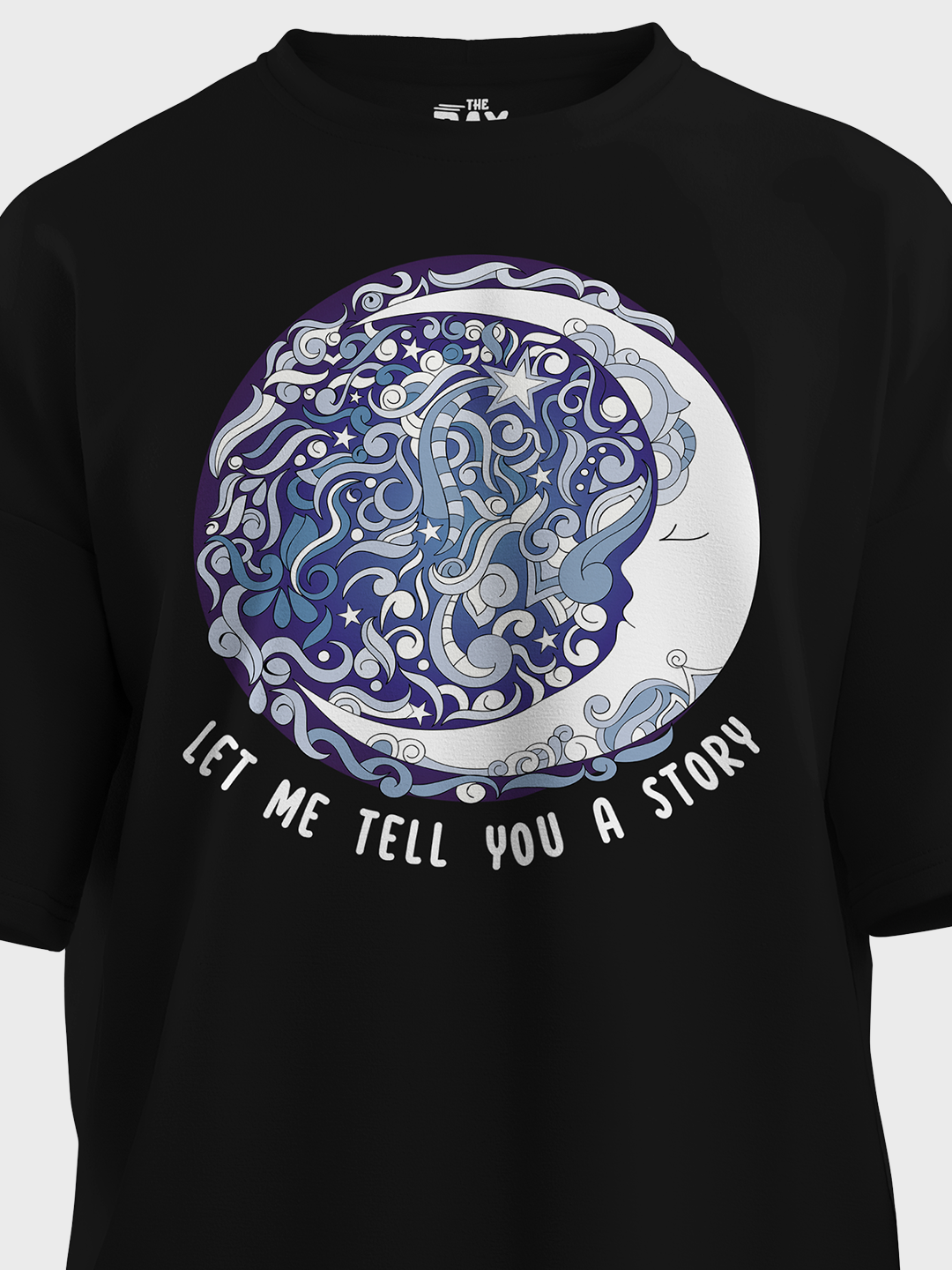 Let me tell you a story Women's Mandala Oversized T-Shirt