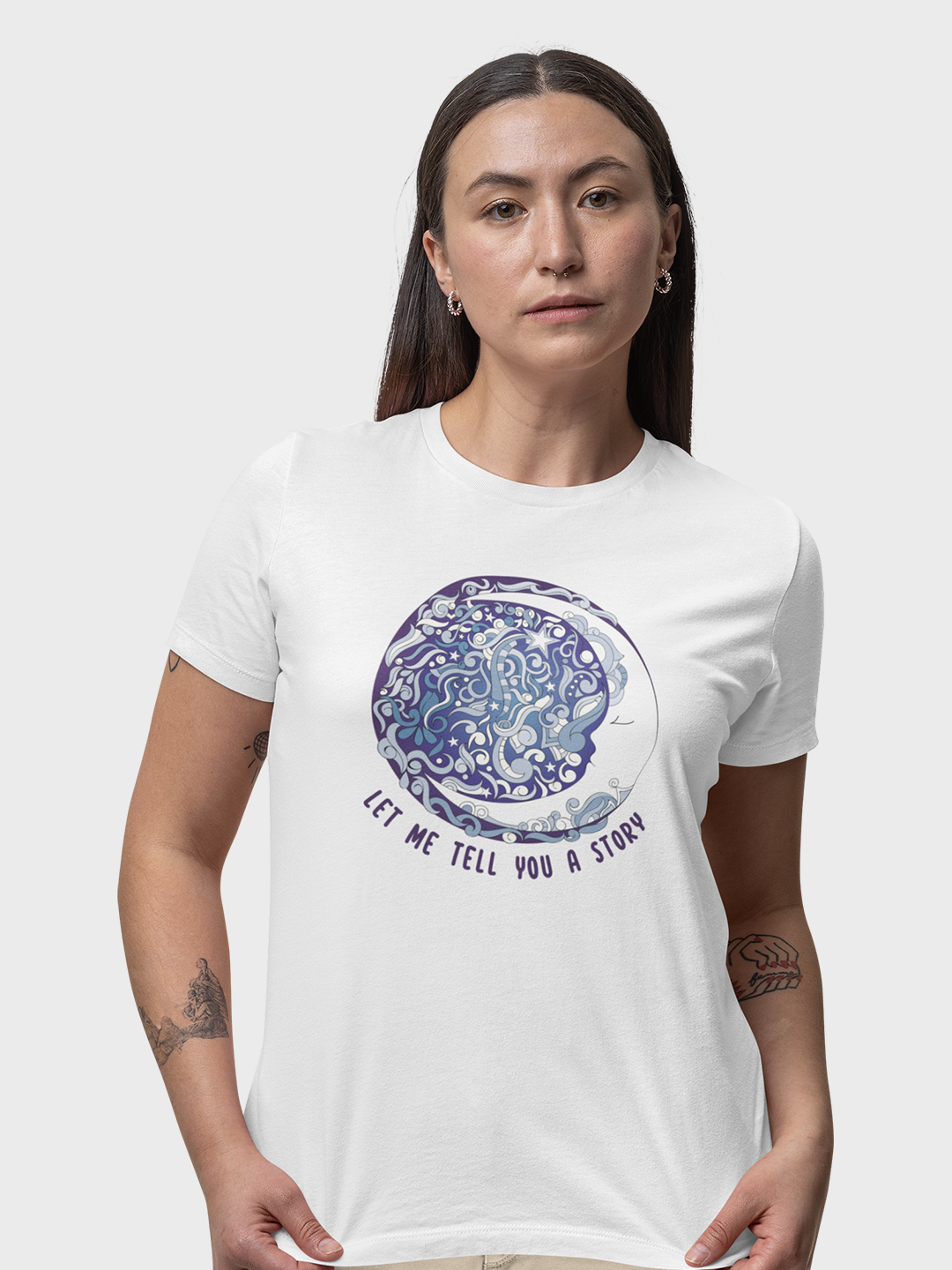 Let me tell you a story Women's Mandala T-Shirt