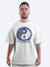 Opposite's Attract Men's Mandala Design Oversized T-Shirt