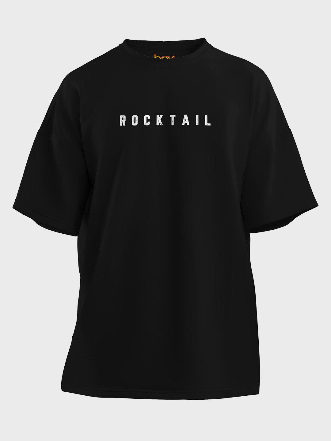 ROCKTAIL MEN'S DESIGN T-SHIRT OVERSIZED T-SHIRT