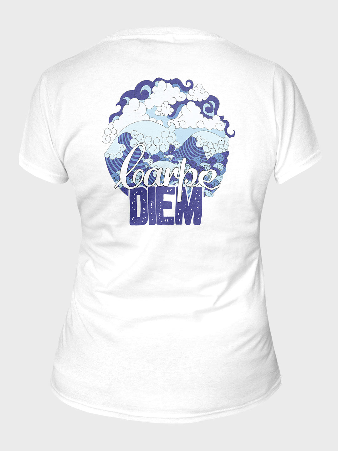 Carpe Diem Women's Mandala Design T-Shirt