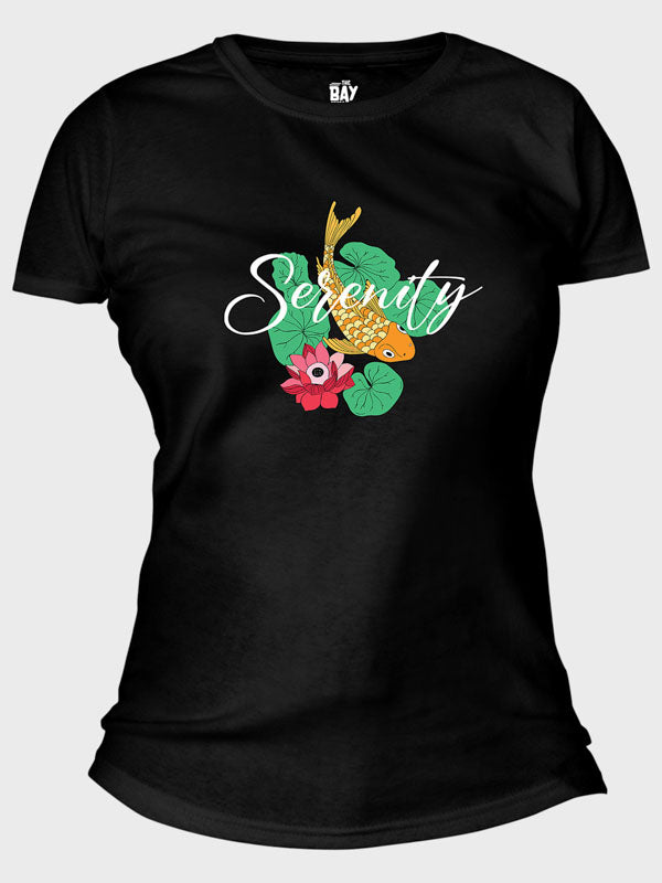 Serenity Women's Mandala Design T-Shirt