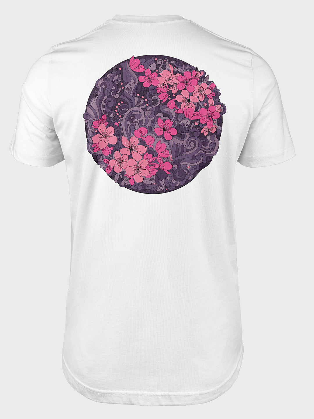 Stop & Smell the Flower's Men's Mandala Design T-Shirt