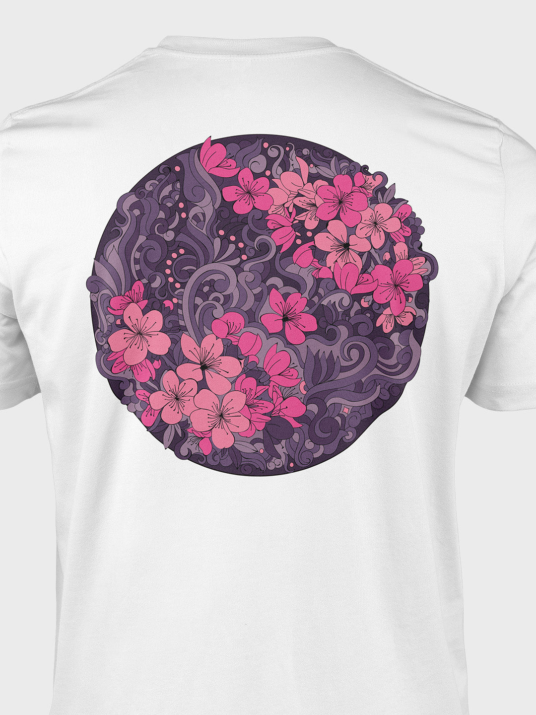 Stop & Smell the Flower's Women's Mandala Design T-Shirt