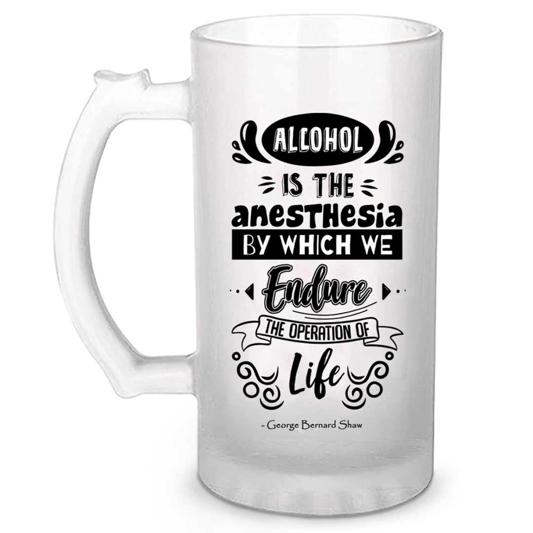 The Operation of Life Beer Mug