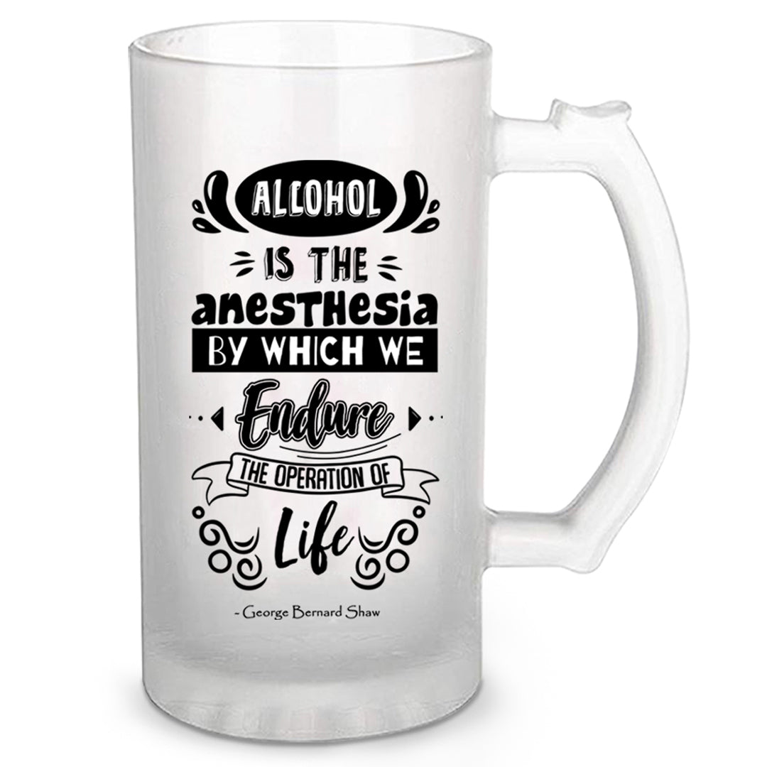 The Operation of Life Beer Mug