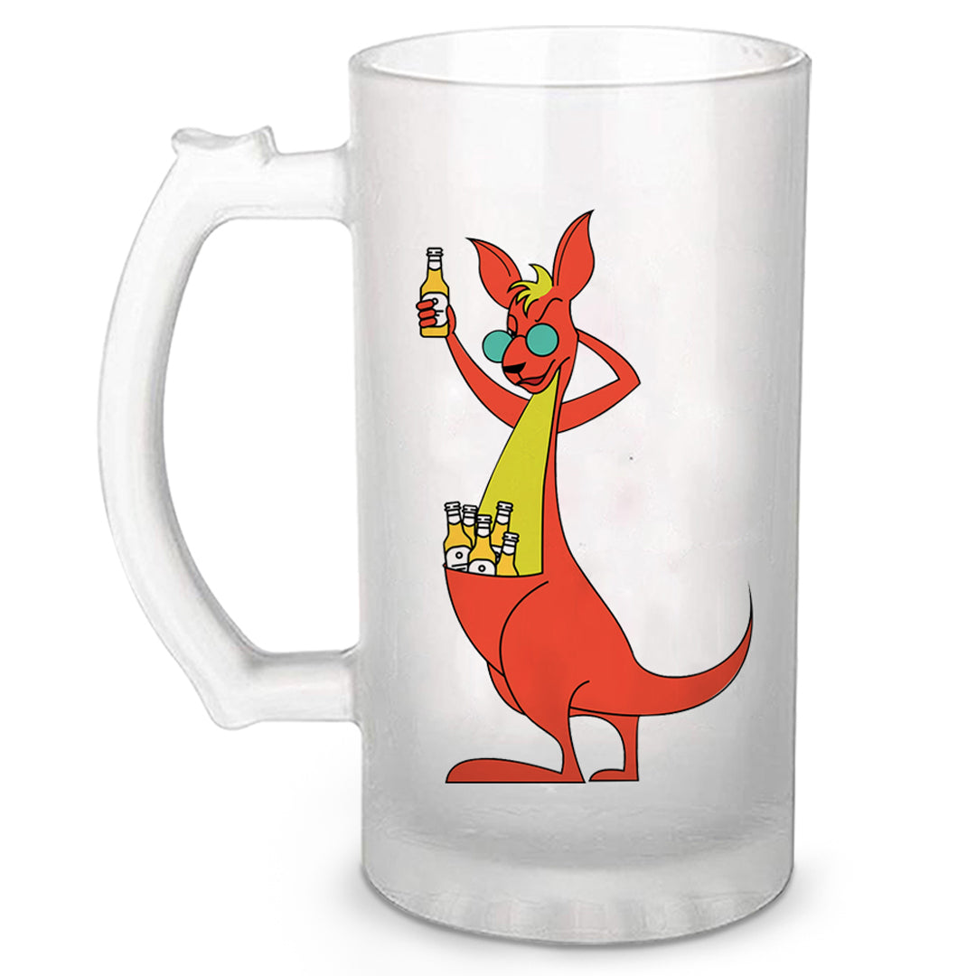 The Chilling Kangaroo Beer Mug