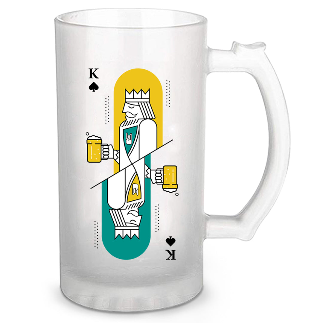 The King Cheers Beer Mug