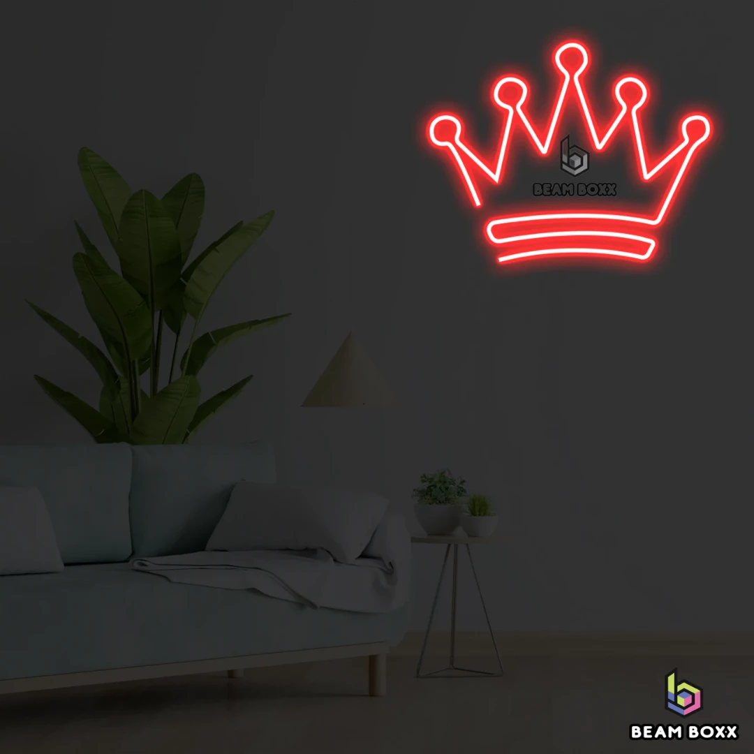 King Crown Neon Sign