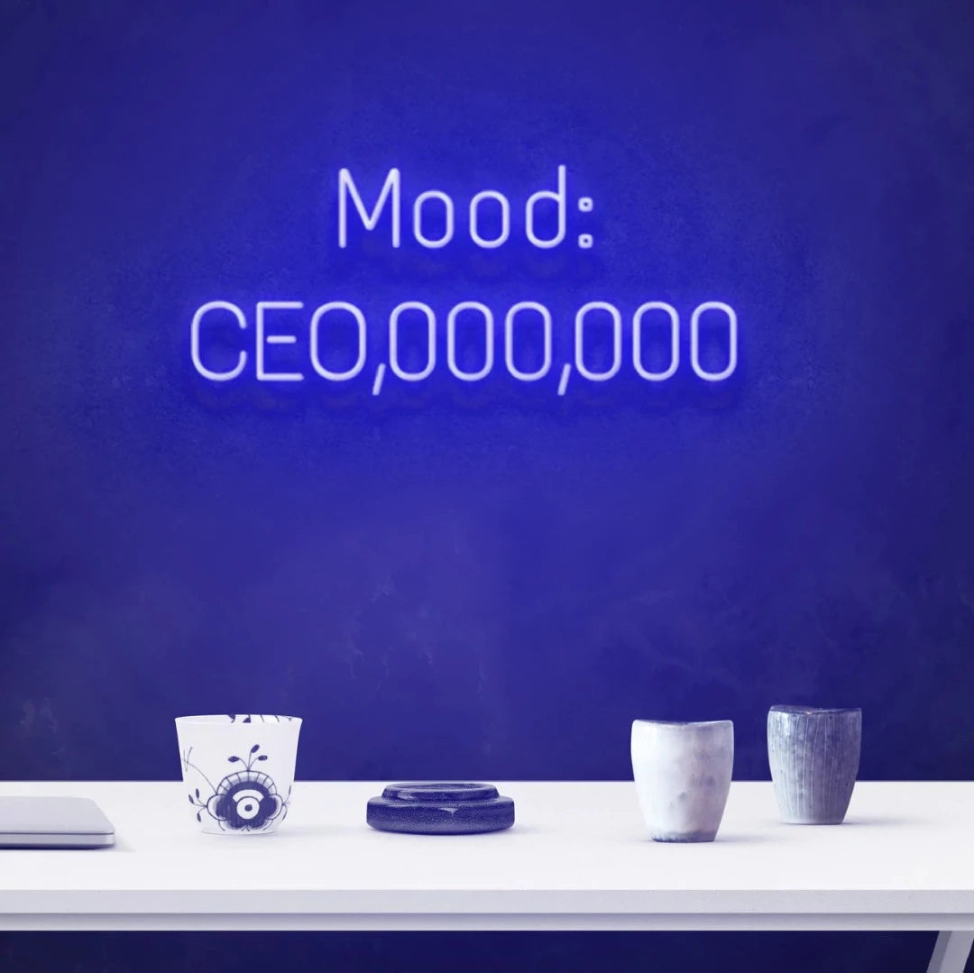Mood CEO Neon Sign