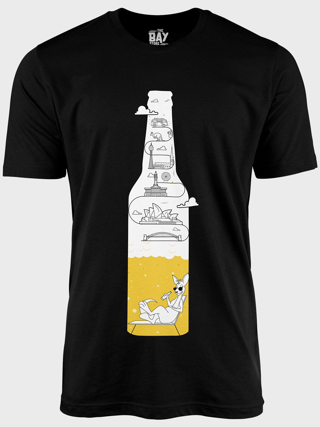 The Chilling Aussie Kangaroo T-Shirt