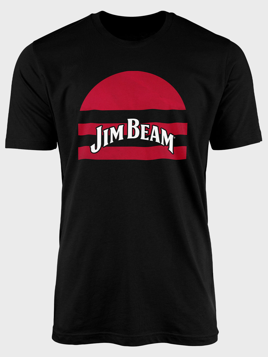 Jim Beam Red Stripes - Designer T-Shirt