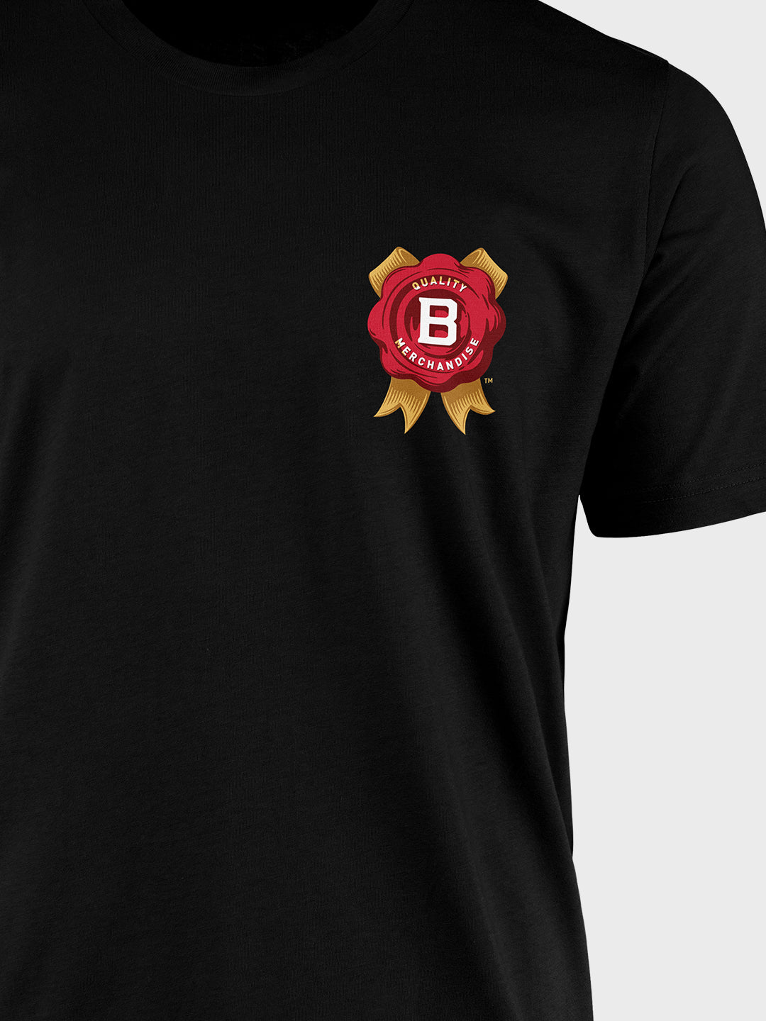 Jim Beam Rosette Black - Designer T-Shirt