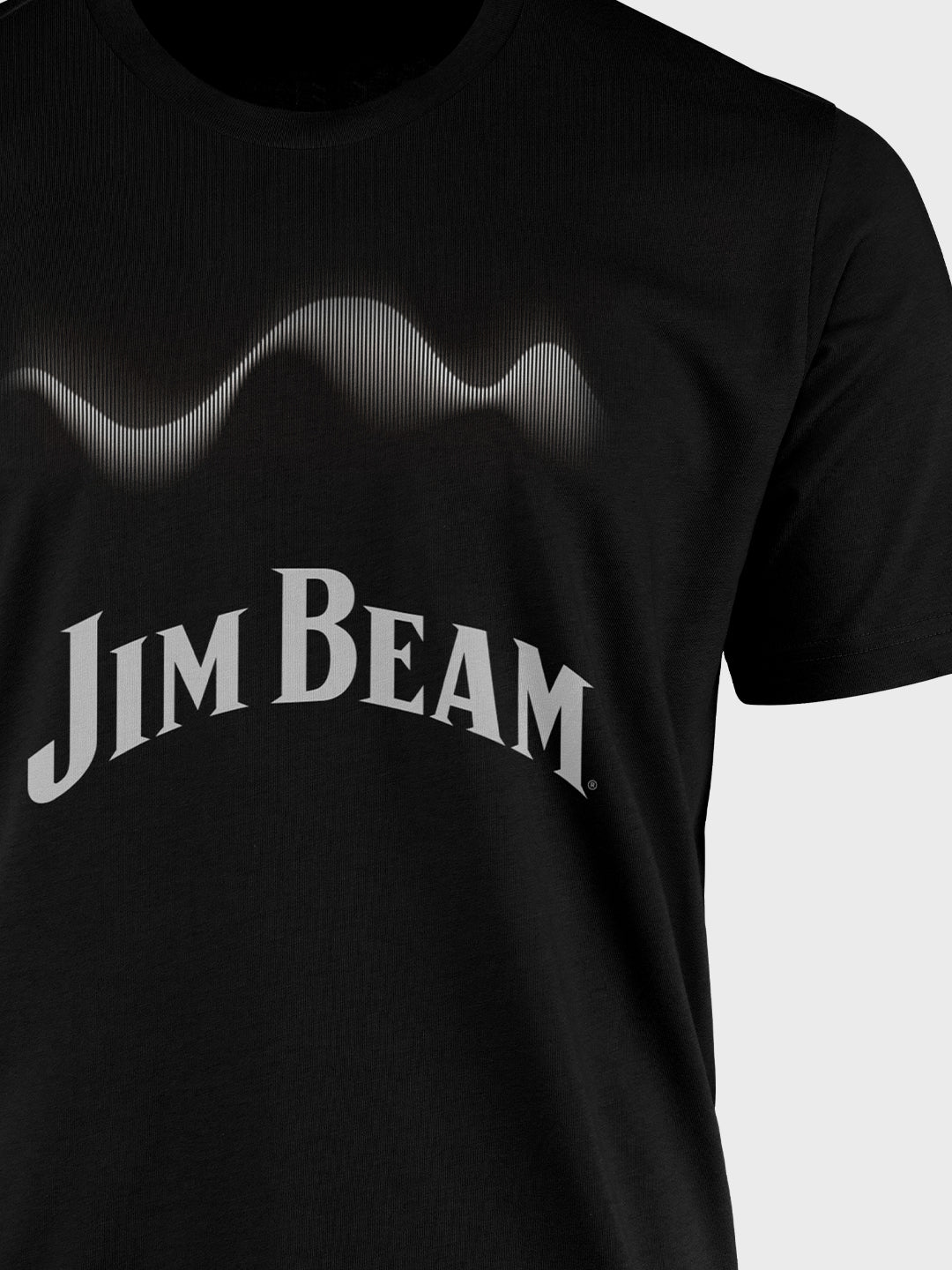Jim Beam Sound Waves - Designer T-Shirt