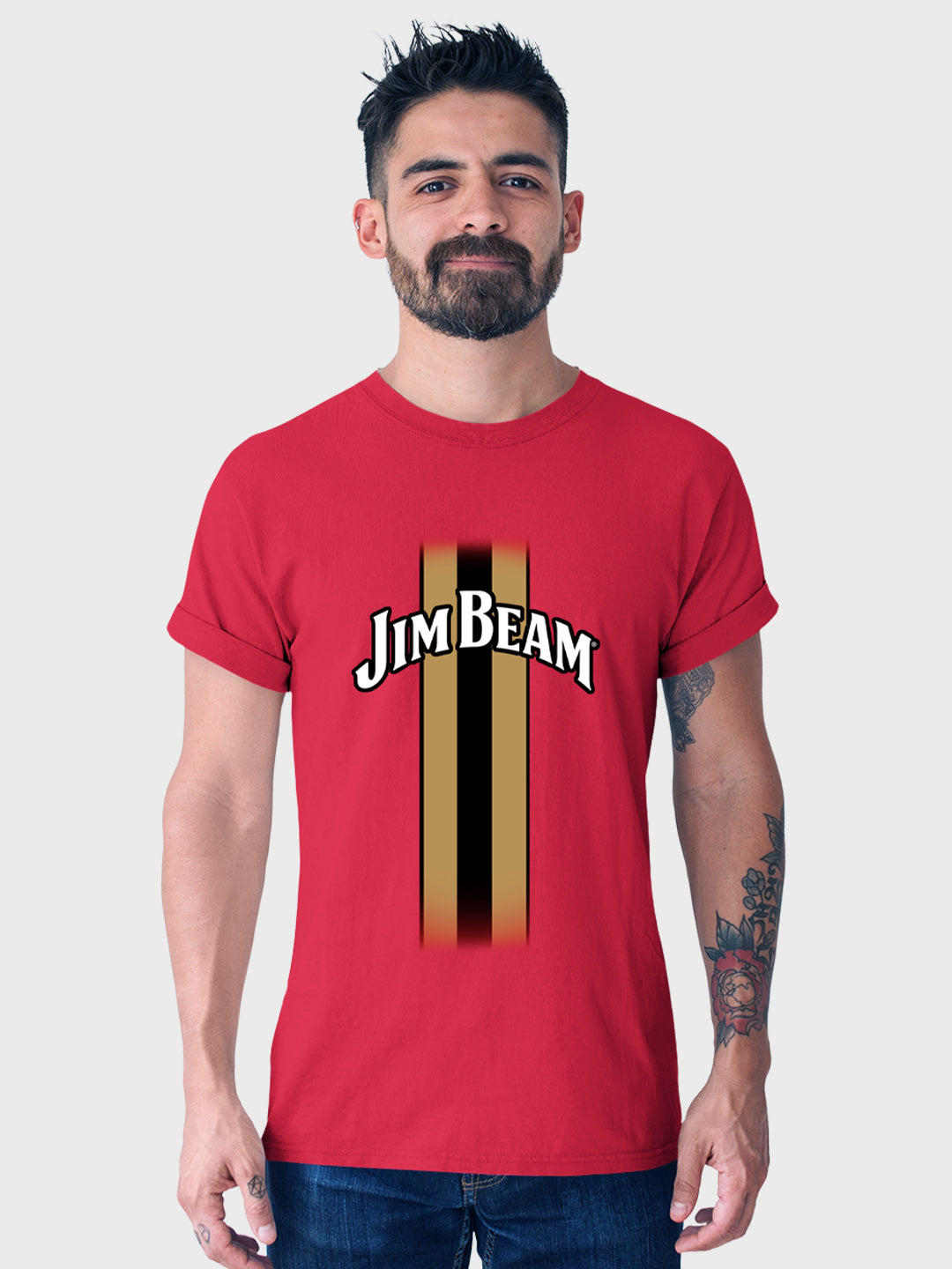 Jim Beam Raspberry - Designer T-Shirt