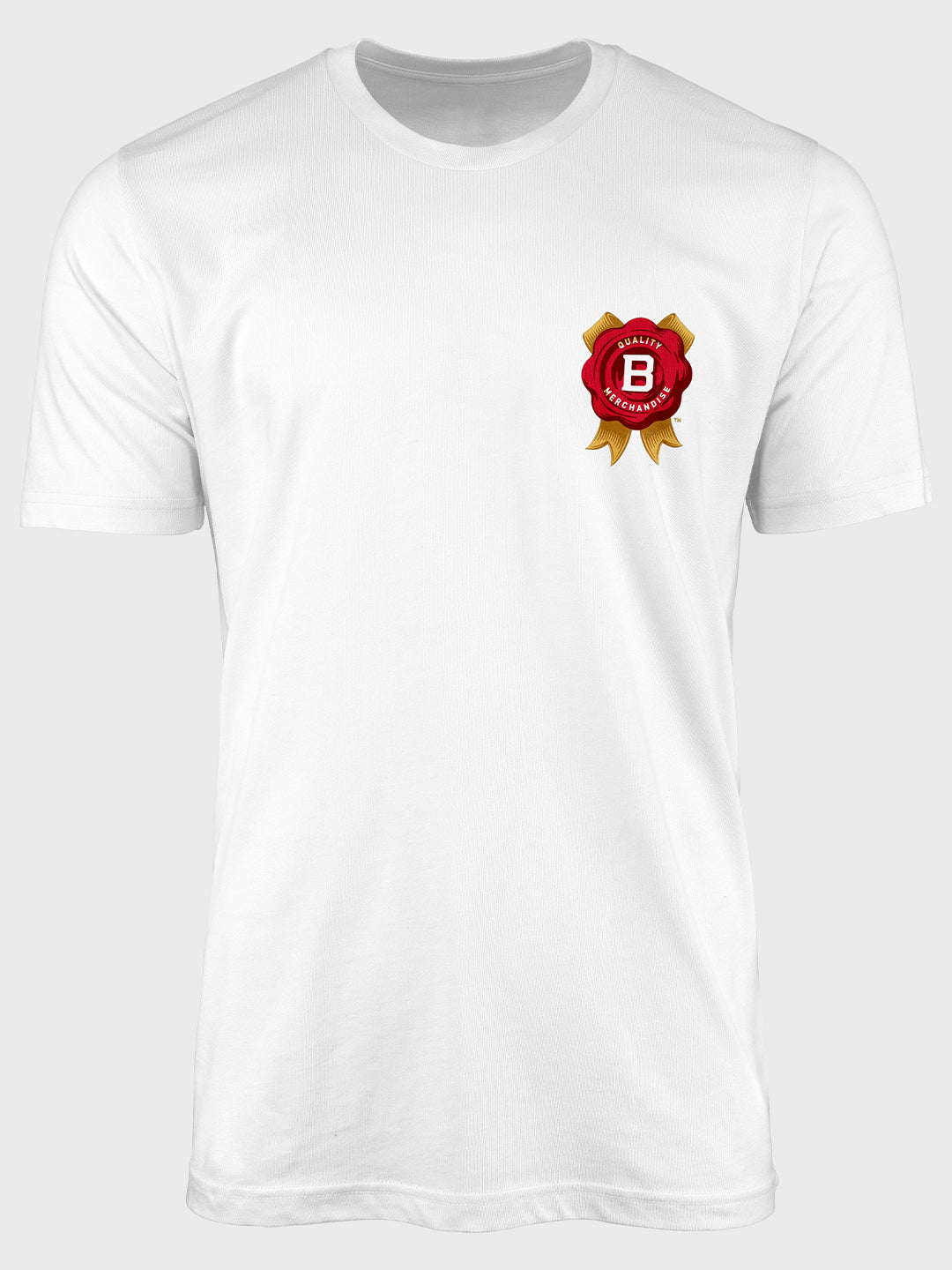 Jim Beam Rosette White - Designer T-Shirt