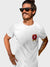 Jim Beam Rosette White - Designer T-Shirt