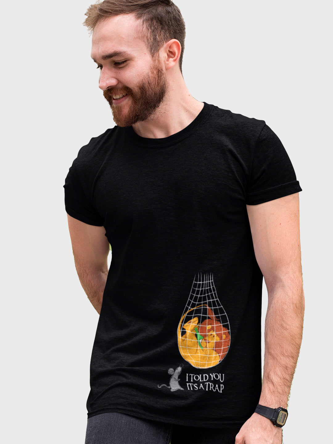 Childhood Stories The Lion &amp; The Mouse T-Shirt