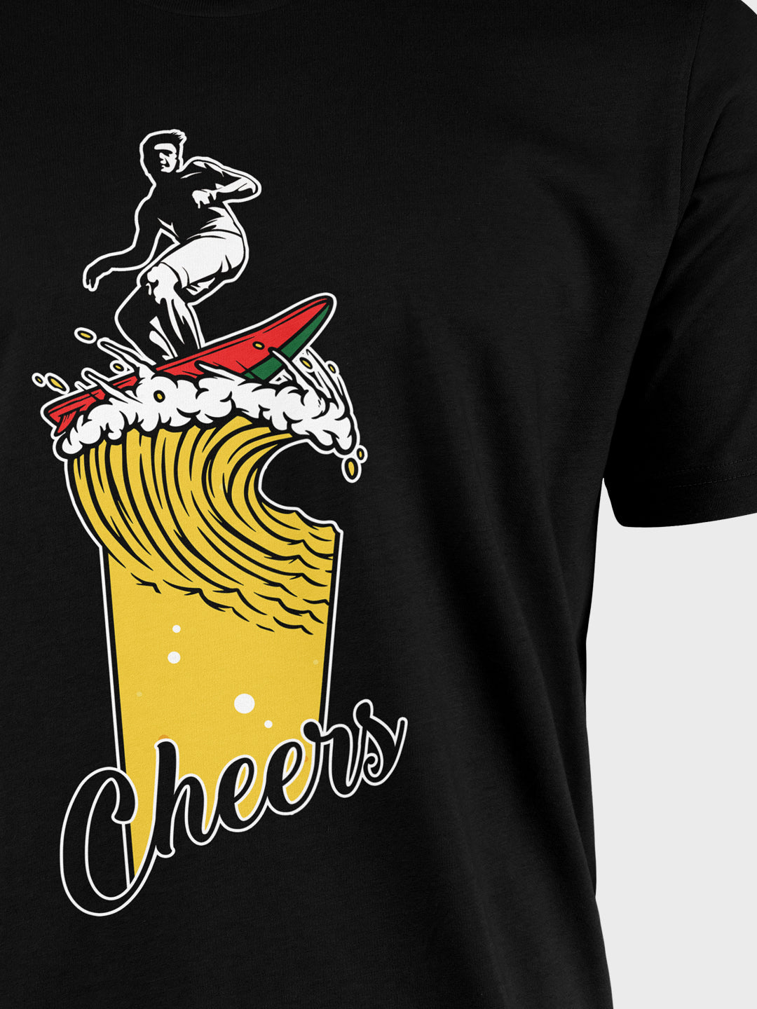 The Surfing Cheers T-Shirt