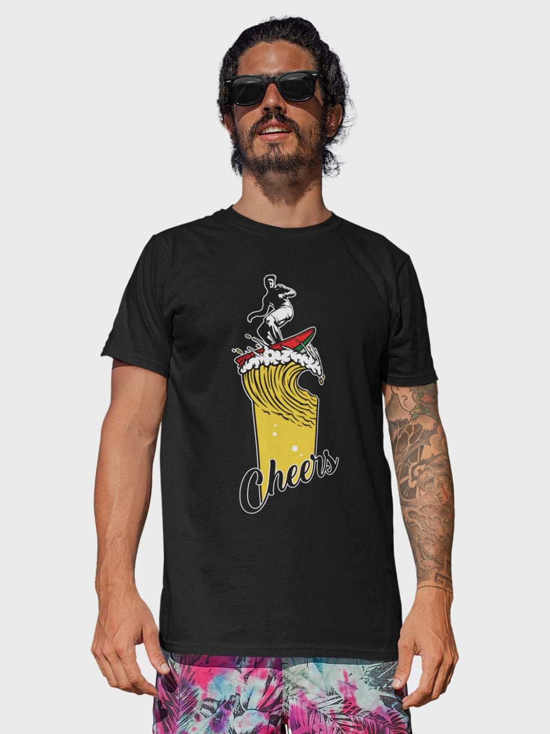 The Surfing Cheers T-Shirt