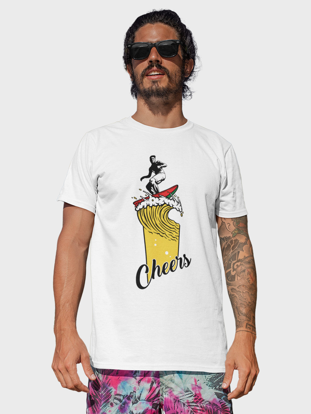 The Surfing Cheers T-Shirt