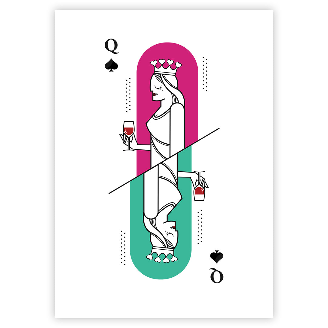 The Queen Rules Poster